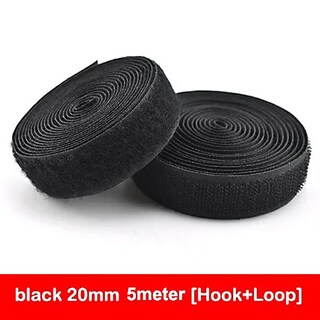 Foto 3 | Foto 3 | Tira De Enganche Y Sujeción Mxhlf-005 Ventdepot 5 Piezas Negro