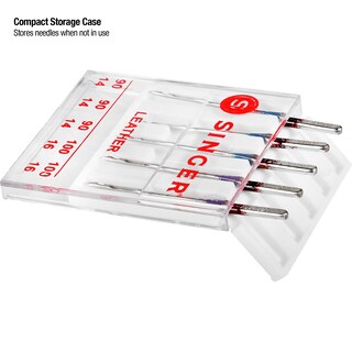 Foto 3 | Foto 3 | Agujas para Máquina de Coser Singer para Piel 5 Piezas - Venta Internacional