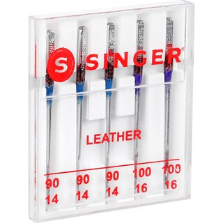 Foto 4 | Foto 4 | Agujas para Máquina de Coser Singer para Piel 5 Piezas - Venta Internacional