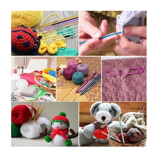 Foto 4 | Foto 4 | Kit De Ganchos Y Accesorios Para Tejer Al Crochet 100 Pzas Multicolor