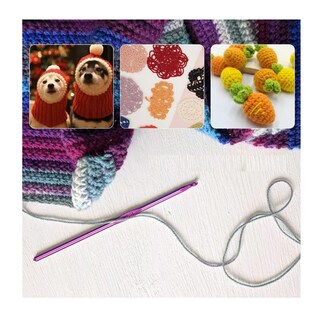 Foto 5 | Foto 5 | Kit De Ganchos Y Accesorios Para Tejer Al Crochet 100 Pzas Multicolor