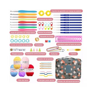 Foto 4 | Foto 4 | Kit de Ganchos y Accesorios para Tejer BELUG Al Crochet con Estambres