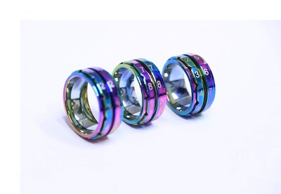 Foto 3 | Foto 3 | Row Counter Rings Knitter's Pride Rainbow De Acero Inoxidable - Venta Internacional.