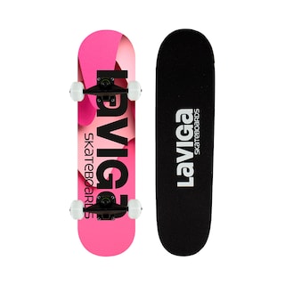 Foto 1 | Foto 1 | Patineta Juvenil Para Niñas Ondas Rosa Pastel Laviga Madera Gruesa De Alta Resistencia