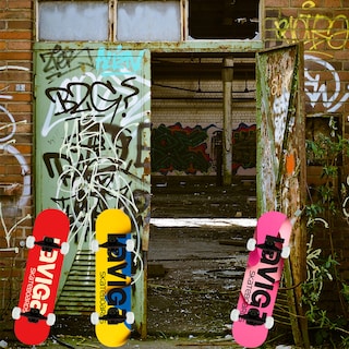 Foto 3 | Foto 3 | Patineta Juvenil Para Niñas Ondas Rosa Pastel Laviga Madera Gruesa De Alta Resistencia