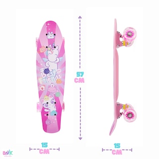 Foto 4 | Foto 4 | Patineta Onix Best Friends Rosa Con Kit De Protección Para Niña