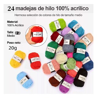 Foto 2 | Foto 2 | Kit de Agujas de Ganchillo y Accesorios para Tejer 138 piezas
