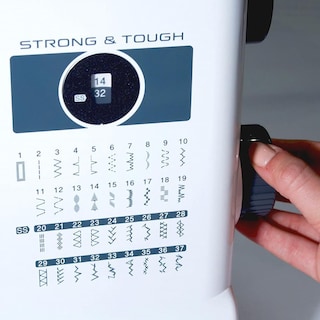 Foto 4 | Foto 4 | Máquina de Coser Brother St371hd Reforzada con 37 Tipos de Puntada Ojal Automático