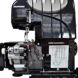 Foto 5 | Foto 5 | Máquina Overlock Mecánica Doméstica Janome Hd4be