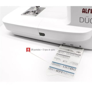 Foto 6 | Foto 6 | Máquina De Coser Y Bordar 2 En 1 Alfa Dúo