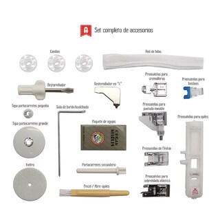 Foto 8 | Foto 8 | Máquina De Coser Y Bordar 2 En 1 Alfa Dúo