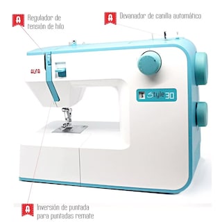 Foto 2 | Foto 2 | Máquina De Coser Mecánica Style 30 Alfa