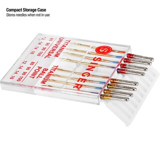 Foto 3 | Foto 3 | Agujas Para Máquina De Coser Singer 04806, Titanio, 8 Unidades - Venta Internacional.