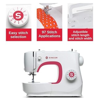 Foto 3 | Foto 3 | Máquina De Coser Singer Mx231 Ligera Portátil Con 97 Puntadas - Venta Internacional.
