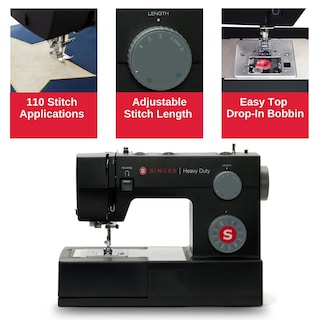 Foto 6 | Foto 6 | Máquina de Coser Singer Heavy Duty 4432 High Speed Negra - Venta Internacional