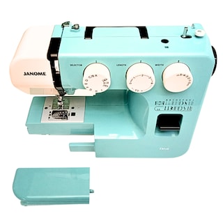 Foto 2 | Foto 2 | Máquina De Coser Mecánica Janome Modelo Tm16 Azul