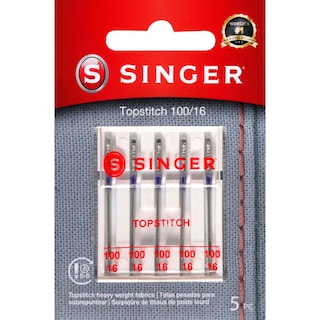 Foto 1 | Foto 1 | Agujas Para Máquinas De Coser Singer Universal Topstitch 100/16 - Venta Internacional.