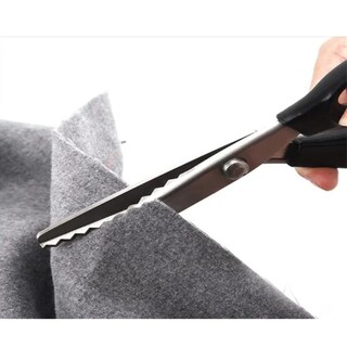 Foto 4 | Foto 4 | Tijeras Para Tela Textil Sastre Zig Zag 22cm De Largo Eo Safe Imports Esi-19789 Negro