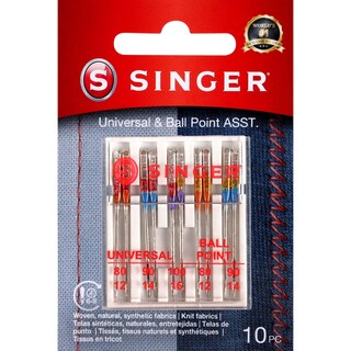 Foto 1 | Foto 1 | Agujas Para Máquinas De Coser Singer Universal 80/12, 90/14, 100/16 - Venta Internacional.