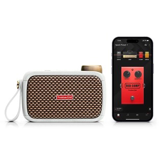 Foto 3 | Foto 3 | Amplificador De Guitarra Inteligente Ultraportátil Positive Grid Spark Go Pearl Color Blanco De 5w Y Altavoz Bluetooth