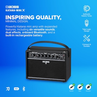 Foto 2 | Foto 2 | Amplificador Portátil Para Guitarra Boss Katana-mini X 10w - Venta Internacional.