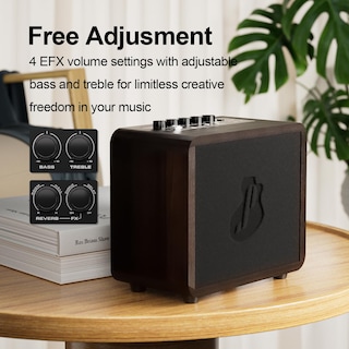 Foto 4 | Foto 4 | Amplificador De Guitarra Justpro De 15 W, Mini Portátil, Recargable, Inalámbrico - Venta Internacional.