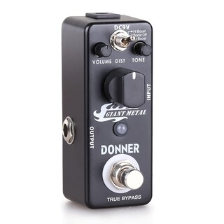 Foto 2 | Foto 2 | Pedal De Distorsión Donner Giant Metal Boost Para Guitarra Eléctrica - Venta Internacional.