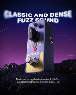 Foto 2 | Foto 2 | Pedal De Guitarra Fuzz Donner Fuzz Stylish Ⅱ Para Guitarra Eléctrica Y Bajo - Venta Internacional.