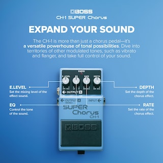 Foto 2 | Foto 2 | Pedal Chorus Boss Ch-1 Stereo Super Para Guitarra Y Teclado - Venta Internacional.