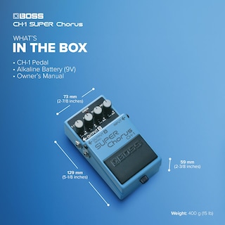 Foto 3 | Foto 3 | Pedal Chorus Boss Ch-1 Stereo Super Para Guitarra Y Teclado - Venta Internacional.