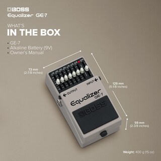 Foto 3 | Foto 3 | Pedal Ecualizador Boss Ge-7 De 7 Bandas Para Guitarra - Venta Internacional.