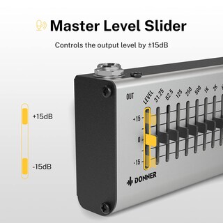 Foto 2 | Foto 2 | Pedal Ecualizador Donner Eq Seeker 10 Band Para Guitarra Y Bajo - Venta Internacional.
