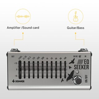 Foto 3 | Foto 3 | Pedal Ecualizador Donner Eq Seeker 10 Band Para Guitarra Y Bajo - Venta Internacional.