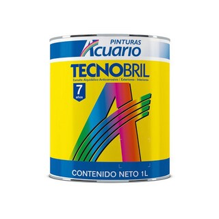 Foto 1 | Foto 1 | Esmalte Alquidalico Acuario 1 Lt Blanco (tecnobril)