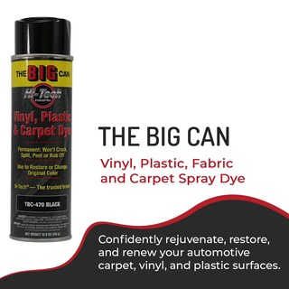 Foto 2 | Foto 2 | Tinte En Aerosol Hi-tech Big Can De Vinilo, Plástico, Tela, Negro, 450 Ml - Venta Internacional.