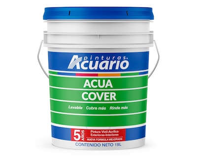 Foto 3 | Foto 3 | Pintura Vinil Acrílica Lavable Pinturas Acuario 19 L Color Mandarina