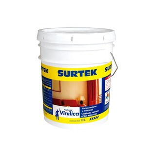 Foto 1 | Foto 1 | Cubeta de Pintura Vinilica Surtek SP20400 color Blanco 19 L Acrílica