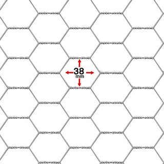 Foto 3 | Foto 3 | Malla Hexagonal Akron Altura 1.50mts Abertura 38mm Calibre 20'' Rollo 45mts Reforzada