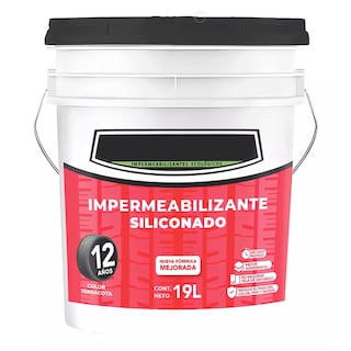 Foto 1 | Foto 1 | Impermeabilizante Ecológico Siliconado 19l Eo Safe Imports Esi-17923 Rojo