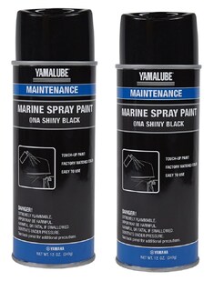 Foto 1 | Foto 1 | Pintura En Aerosol Marina Yamaha Yamalube Oem Negra 355 Ml X2 - Venta Internacional.