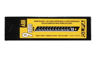 Foto 1 | Foto 1 | Cuchillas De Repuesto Olfa Abb-50b Ultrasharp Black 9 Mm X50 - Venta Internacional.
