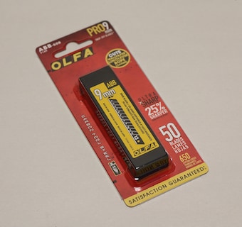 Foto 2 | Foto 2 | Cuchillas De Repuesto Olfa Abb-50b Ultrasharp Black 9 Mm X50 - Venta Internacional.