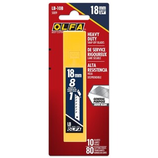 Foto 1 | Foto 1 | Cuchillas De Repuesto Snap-off Utility Cuchillas Olfa Lb-10b - Venta Internacional.
