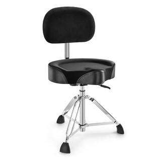 Foto 1 | Foto 1 | Drum Throne Donner Heavy Duty Hydraulic Con Respaldo Negro - Venta Internacional.