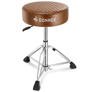 Foto 1 | Foto 1 | Drum Throne Donner Dt-150 Professional Hydraulic Marrón - Venta Internacional.