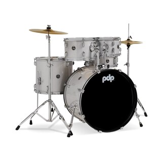 Foto 3 | Foto 3 | Batería Center Stage 5 Piezas con Hardware Pacific Drums And Percussion Pdce2215ktdw Plateado