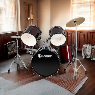 Foto 7 | Foto 7 | Batería Musical Acústica Kaiser Kbm-2024
