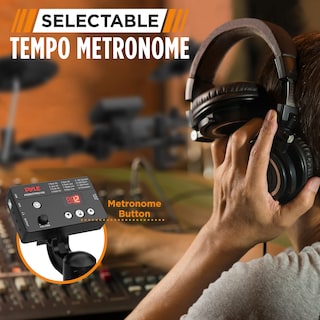 Foto 4 | Foto 4 | Batería Eléctrica Pyle De 7 Piezas Con Soporte Midi Y S Precargado - Venta Internacional.