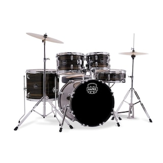 Foto 1 | Foto 1 | Batería Comet Mapex Cm5294ftc-fj-sc Color Ebony Yellow Grain De 5 Pzs