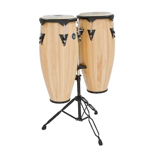 Foto 1 | Foto 1 | Set De 10 Y 11 Discos De Percusión Latina Congas City Wood, Color Natural - Venta Internacional.
